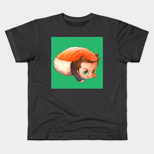 Dean Sushi Kids T-Shirt by GioGui